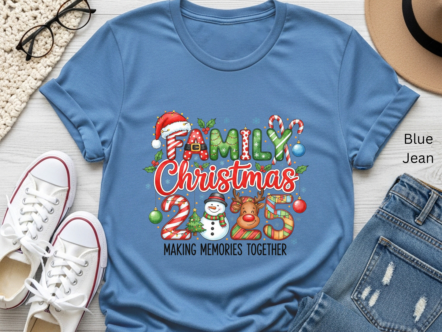 Family Christmas 2025 T-shirt