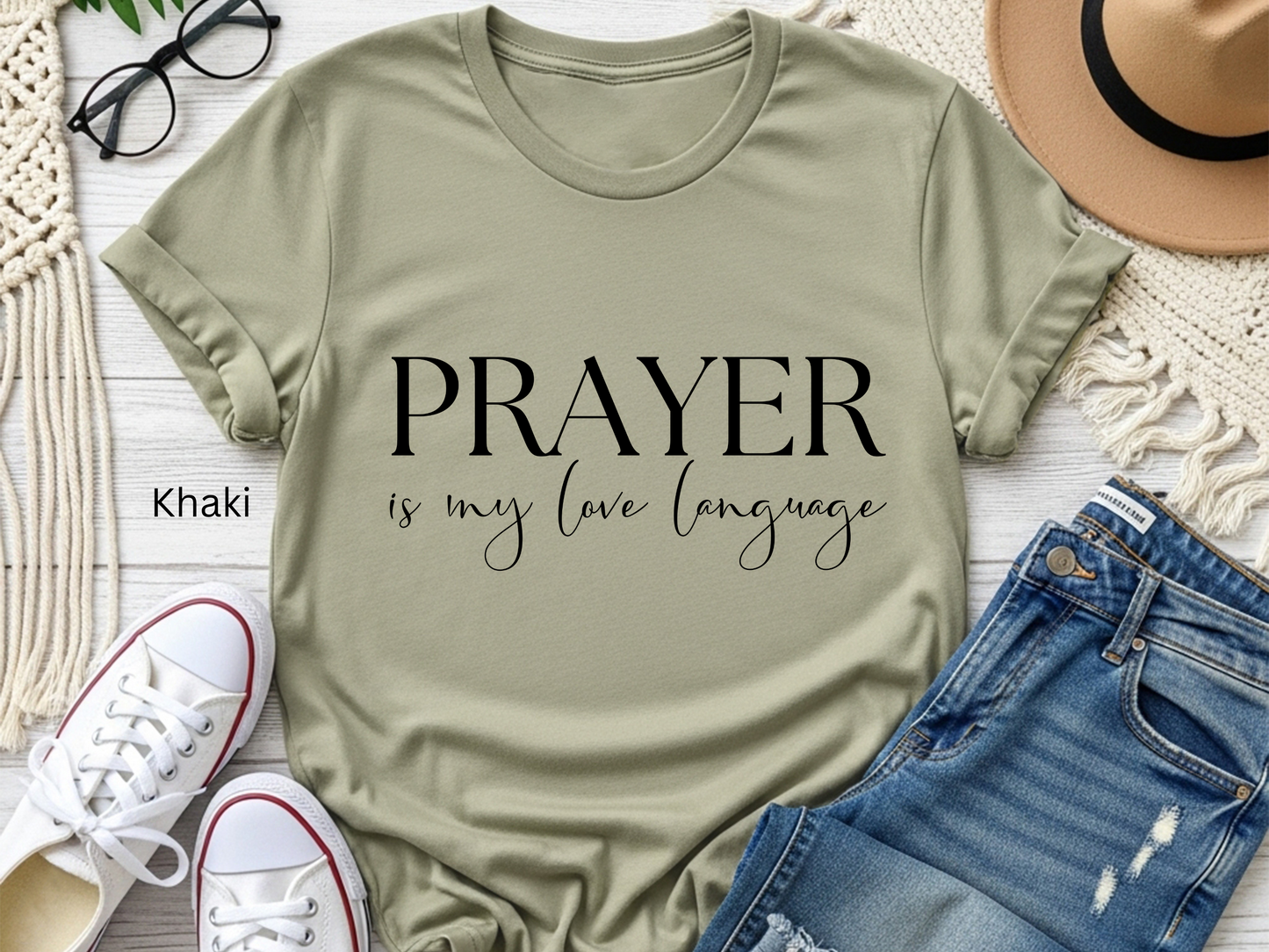 Prayer is My Love Language T-Shirt