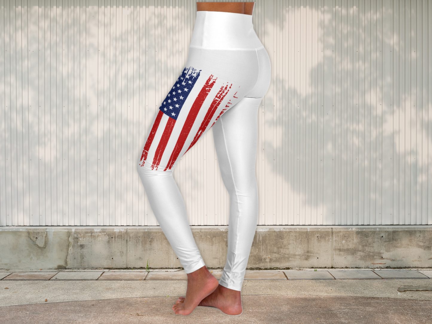 Patriotic USA Flag Leggings
