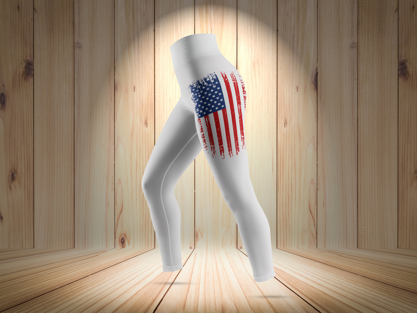 Patriotic USA Flag Leggings