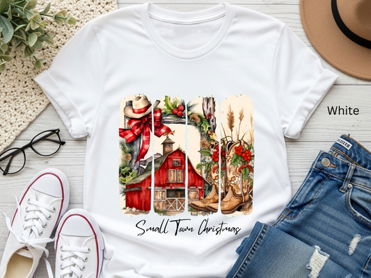Small Town Christmas Rustic Country Christmas Shirt