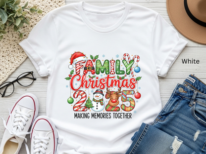 Family Christmas 2025 T-shirt