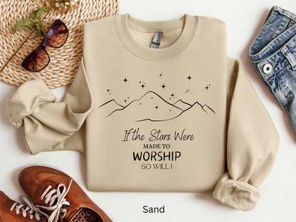 Stars Made To Worship Sweatshirt