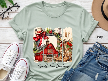 Small Town Christmas Rustic Country Christmas Shirt