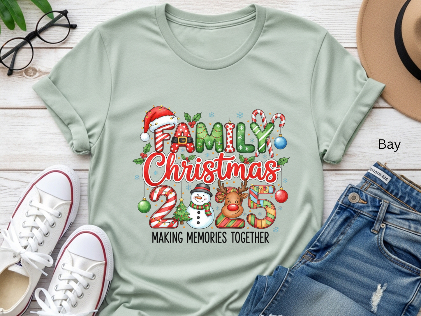 Family Christmas 2025 T-shirt