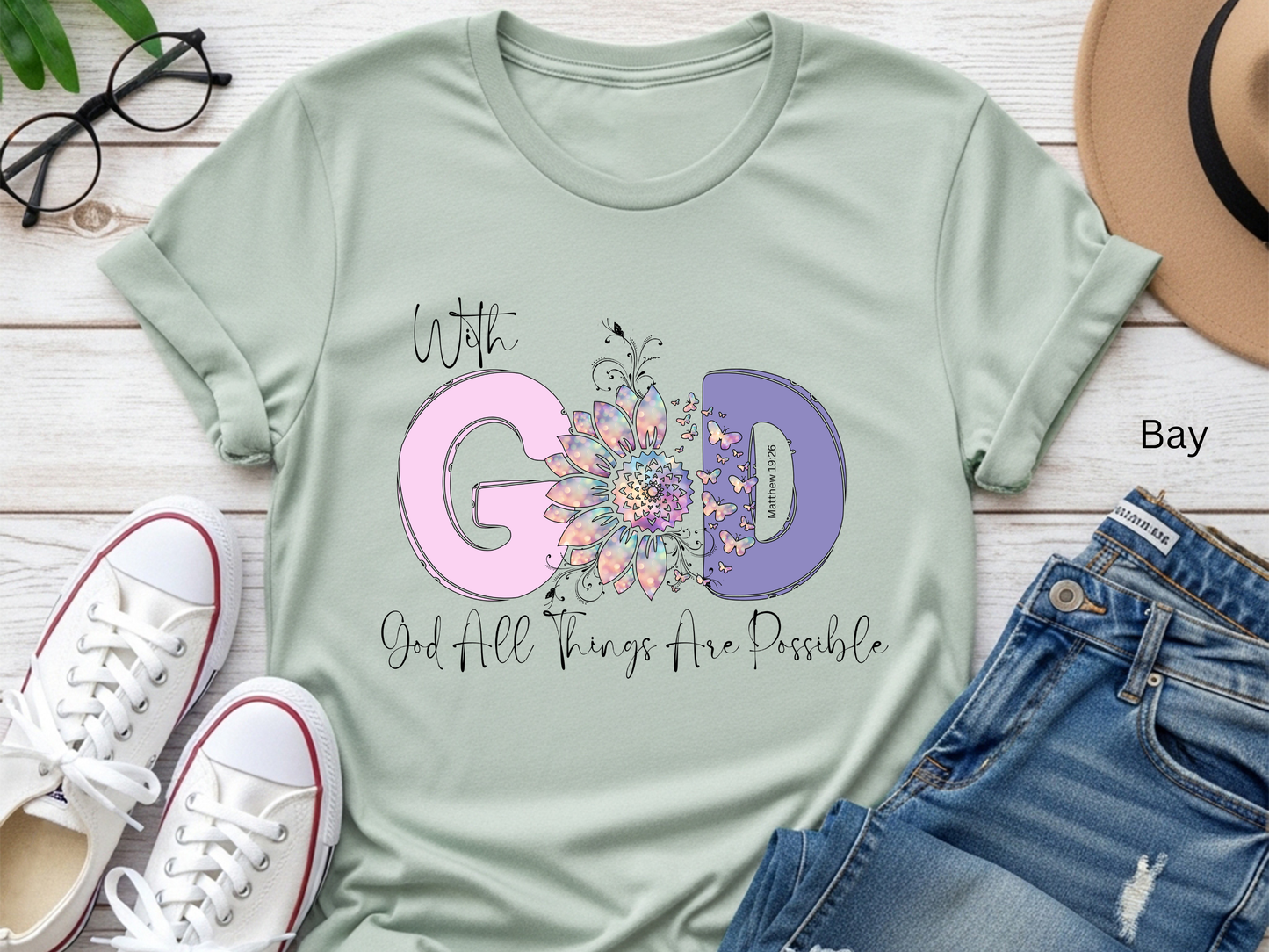 With God All Things Are Possible Tee