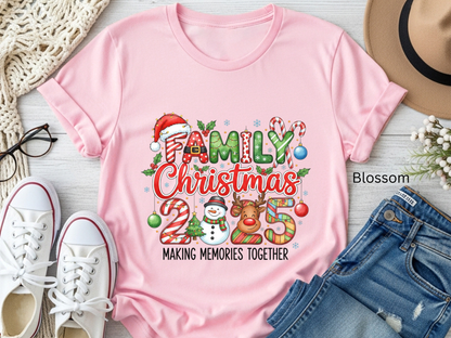 Family Christmas 2025 T-shirt