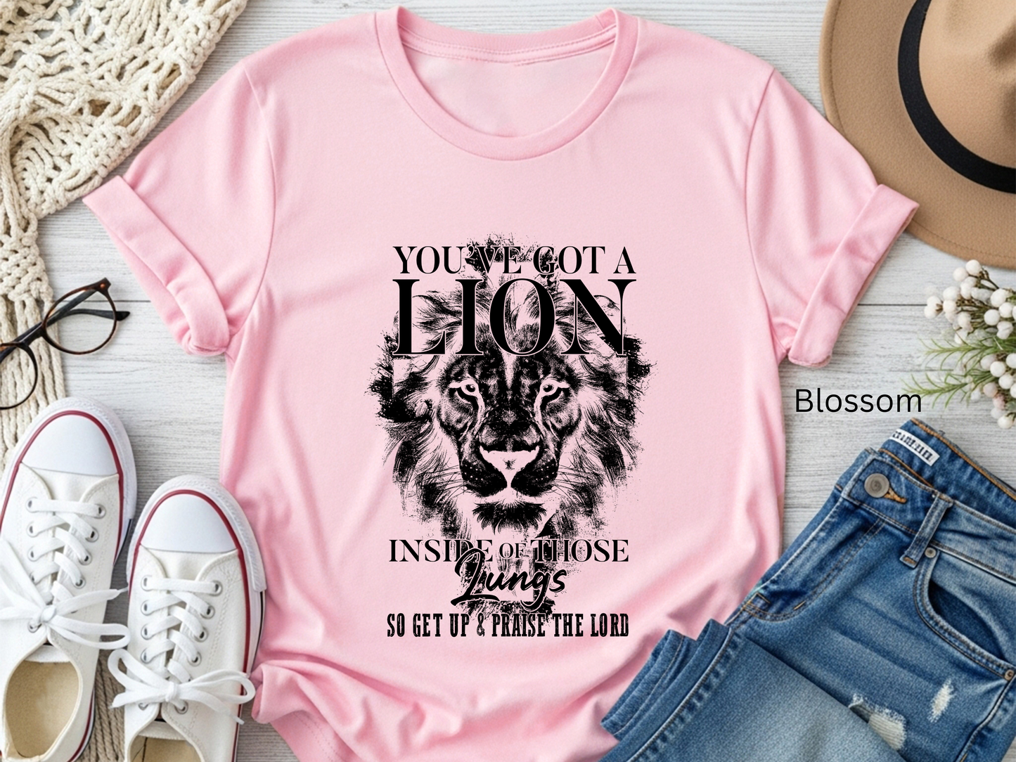 You've Got a Lion Inside Those Lungs Christian Shirt