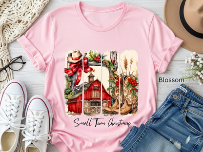 Small Town Christmas Rustic Country Christmas Shirt