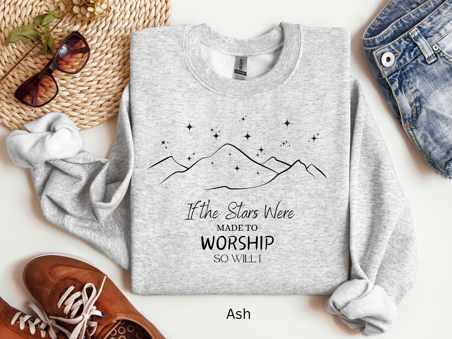 Stars Made To Worship Sweatshirt