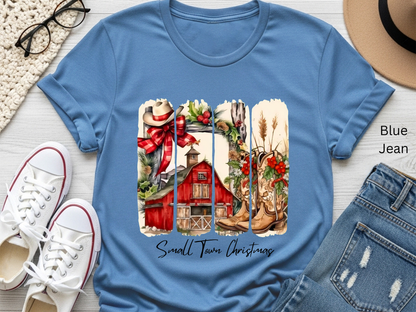 Small Town Christmas Rustic Country Christmas Shirt