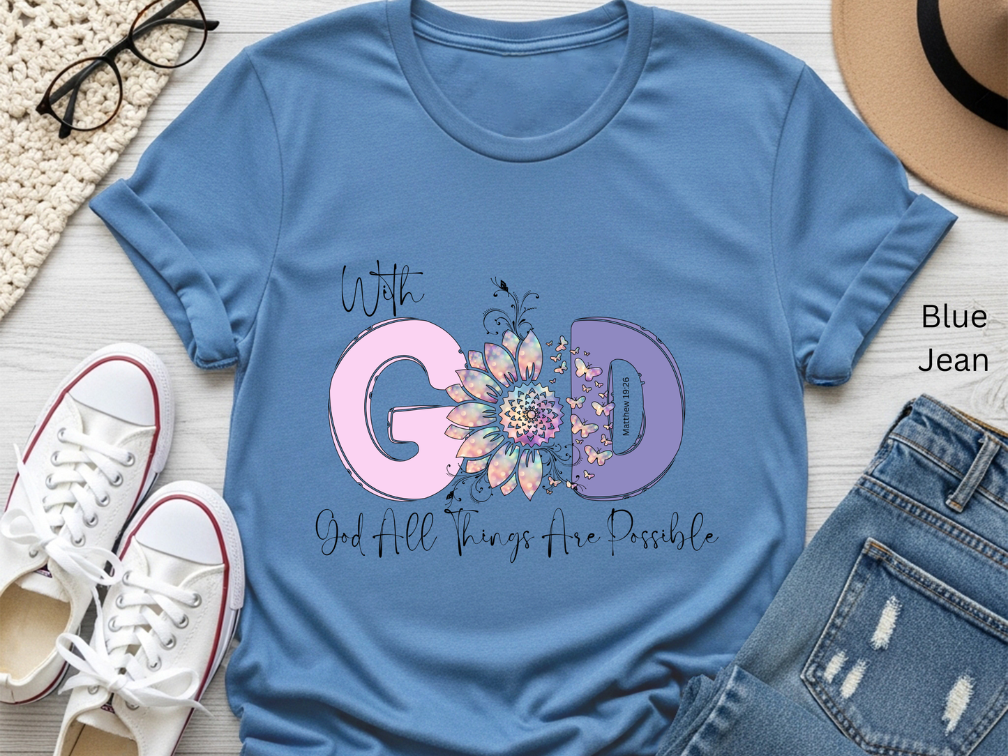 With God All Things Are Possible Tee