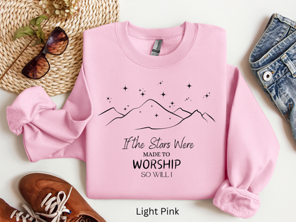 Stars Made To Worship Sweatshirt