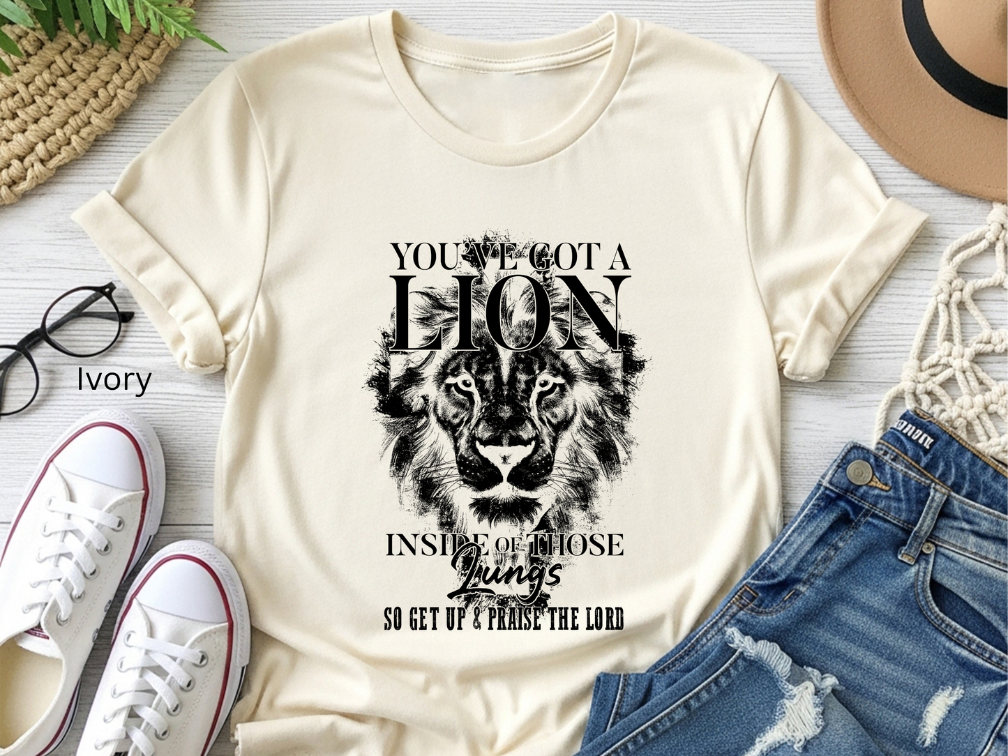 You've Got a Lion Inside Those Lungs Christian Shirt