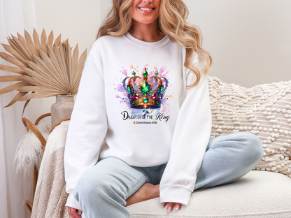 Sweatshirt, Daughter of the King Crown Sweatshirt