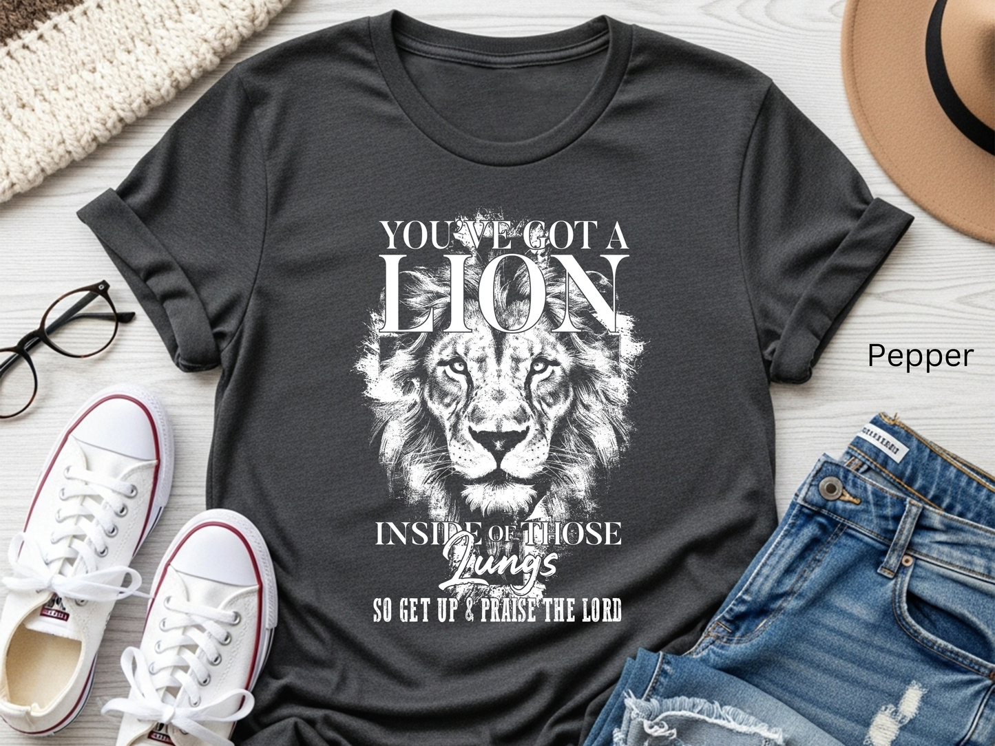 You've Got a Lion Inside Those Lungs Christian Shirt