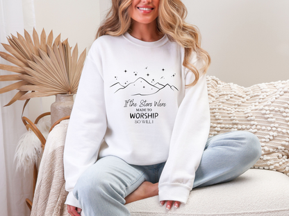 Stars Made To Worship Sweatshirt