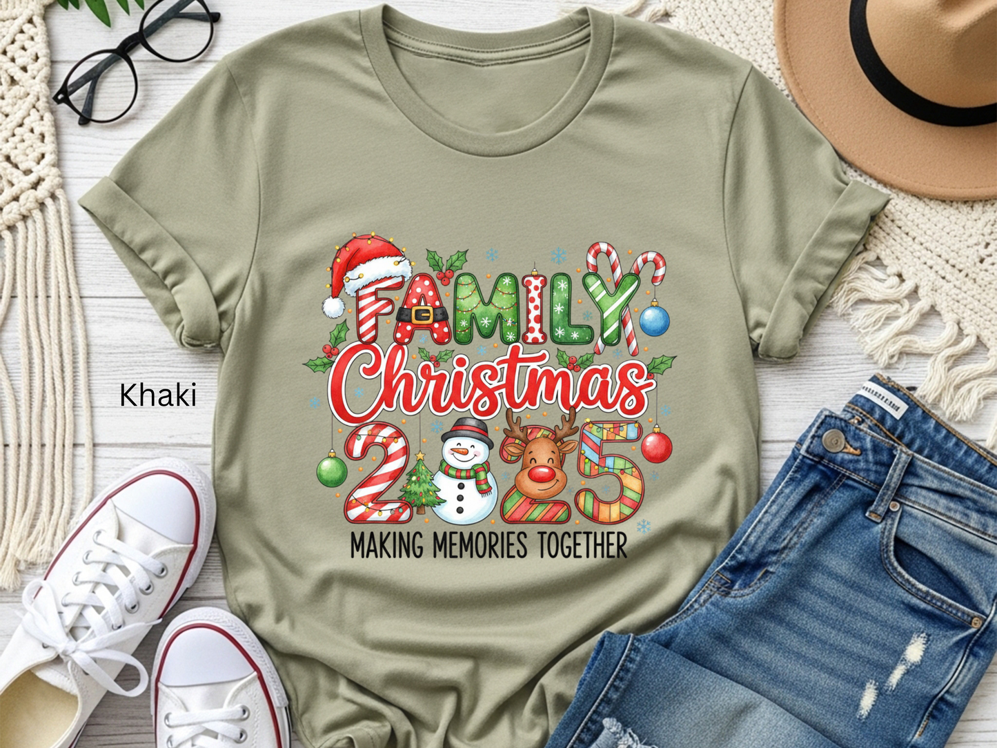 Family Christmas 2025 T-shirt