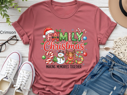 Family Christmas 2025 T-shirt