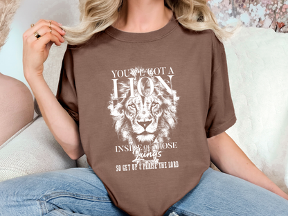 You've Got a Lion Inside Those Lungs Christian Shirt