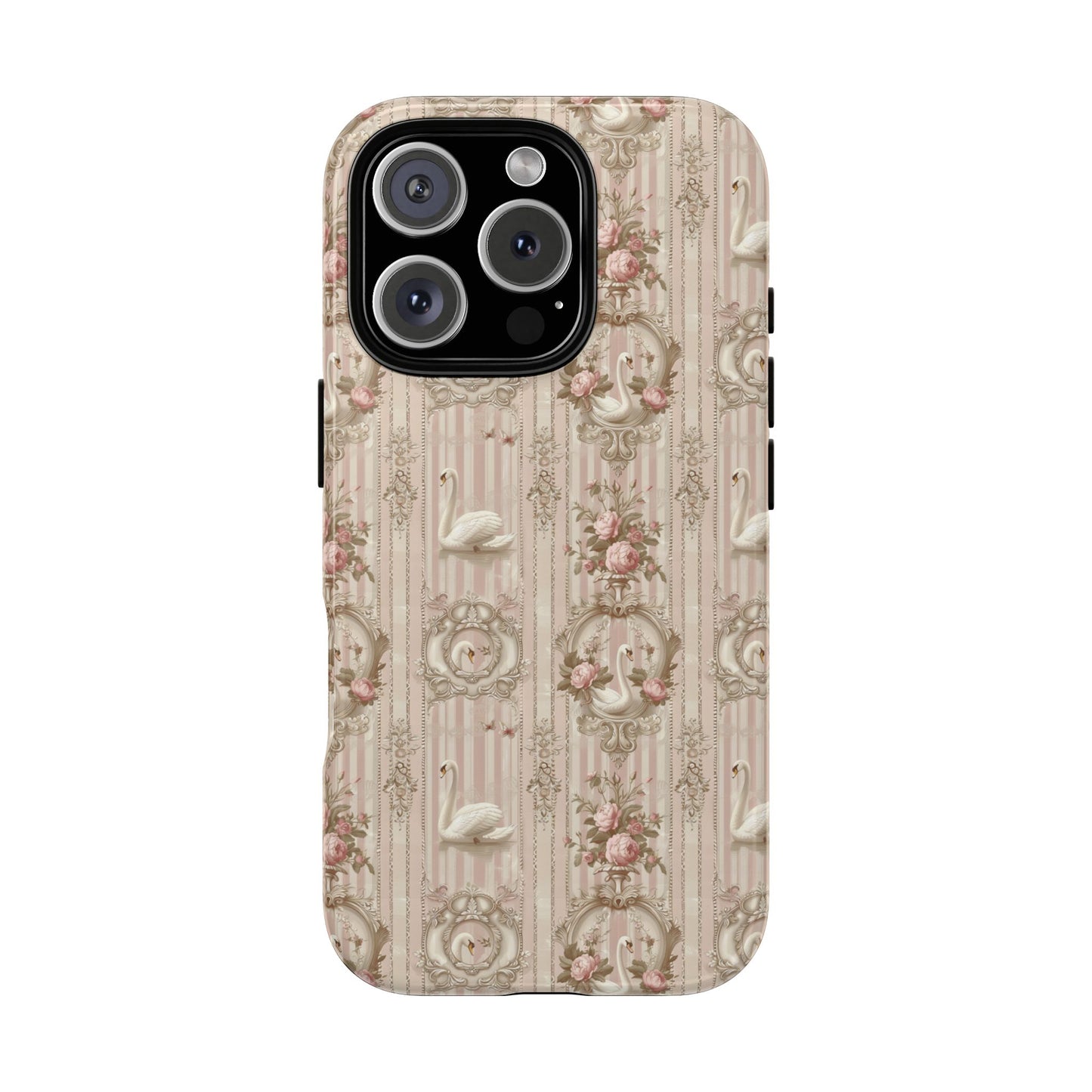 Shabby Chic Swan iPhone, Google, and Samsung Tough Cases