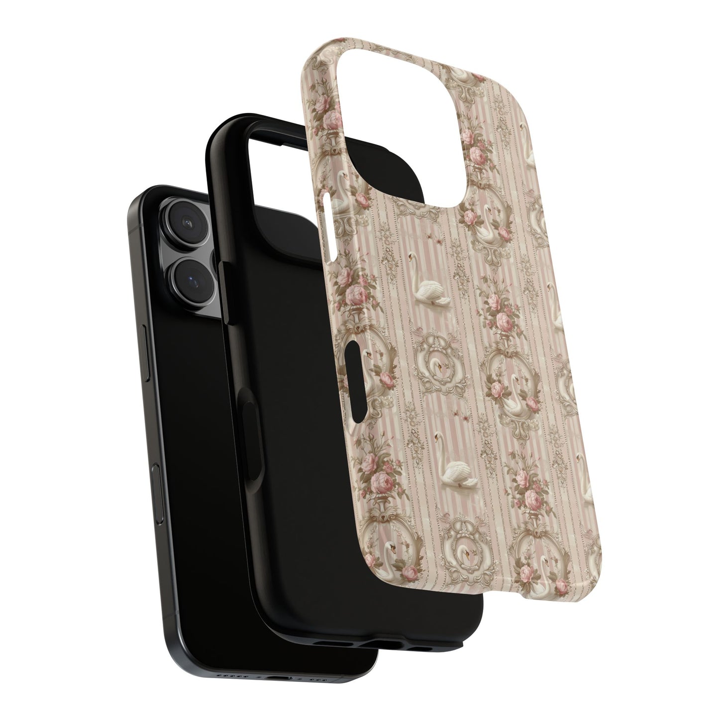 Shabby Chic Swan iPhone, Google, and Samsung Tough Cases