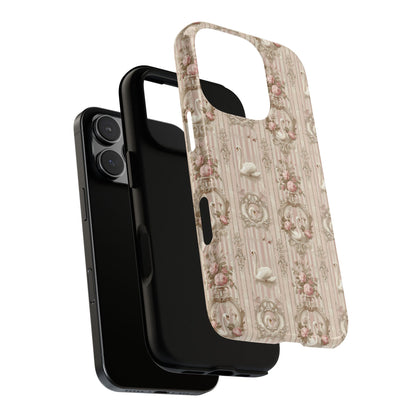 Shabby Chic Swan iPhone, Google, and Samsung Tough Cases