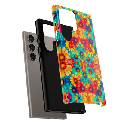 Hippy Daisy iPhone, Google, and Samsun Tough Phone Case